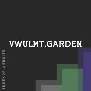 vwulmt.garden by Ella Lorentzen site -  Indexof