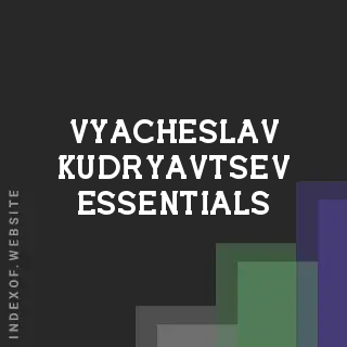 Vyacheslav Kudryavtsev Essentials | Indexof