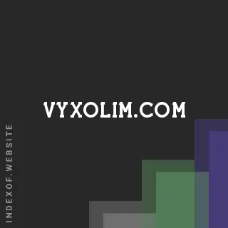 vyxolim.com by Perla Francisco site -  Indexof