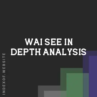 Wai See In-Depth Analysis | Indexof