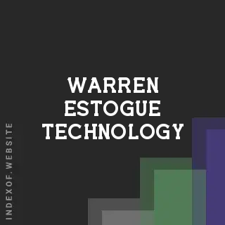 Warren Estogue Technology | Indexof
