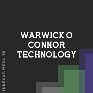 Warwick O Connor Technology | Indexof