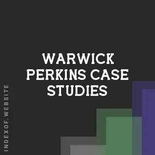 Warwick Perkins Case Studies | Indexof