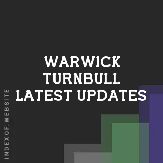Warwick Turnbull Latest Updates | Indexof