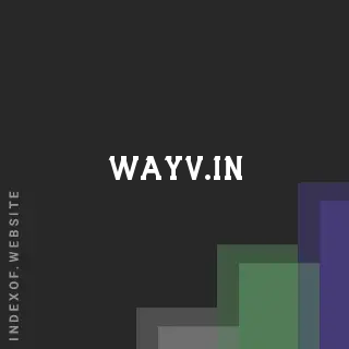 wayv.in by Costas Tofinis site -  Indexof