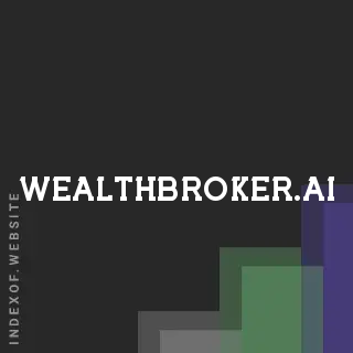 wealthbroker.ai by Kari Olafsson site -  Indexof