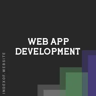 web app development | Indexof