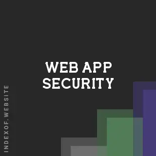 web app security | Indexof