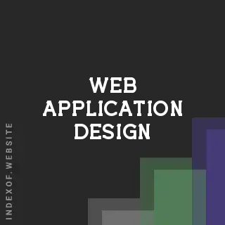 web application design | Indexof