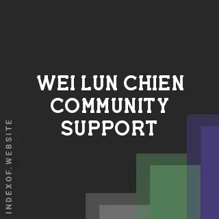 Wei-lun Chien Community Support | Indexof