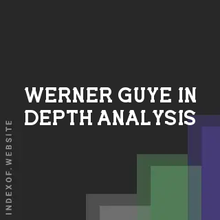 Werner Guye In-Depth Analysis | Indexof