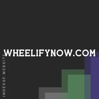 wheelifynow.com by Jada Williams site -  Indexof