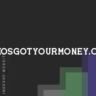 whosgotyourmoney.com by Adrian Tan site -  Indexof