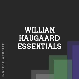 William Haugaard Essentials | Indexof