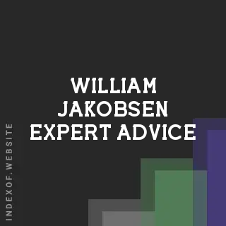 William Jakobsen Expert Advice | Indexof