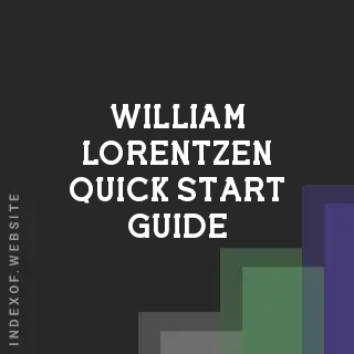 William Lorentzen Quick Start Guide | Indexof