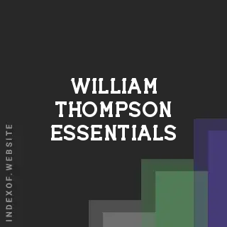 William Thompson Essentials | Indexof