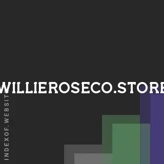 willieroseco.store by Yash Agarwal site -  Indexof