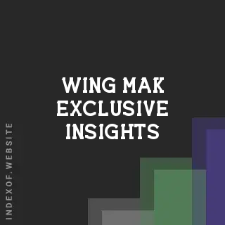 Wing Mak Exclusive Insights | Indexof
