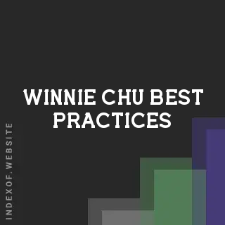 Winnie Chu Best Practices | Indexof