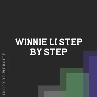 Winnie Li Step-by-Step | Indexof