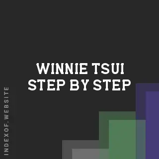 Winnie Tsui Step-by-Step | Indexof