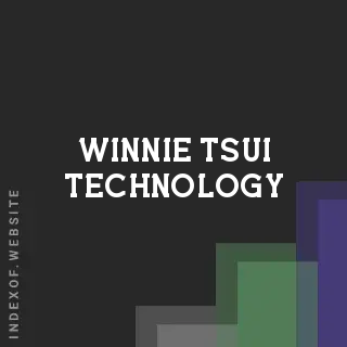 Winnie Tsui Technology | Indexof