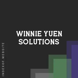 Winnie Yuen Solutions | Indexof