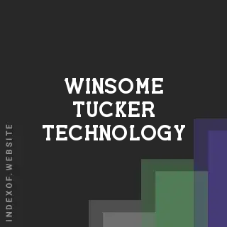 Winsome Tucker Technology | Indexof