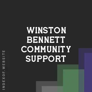 Winston Bennett Community Support | Indexof