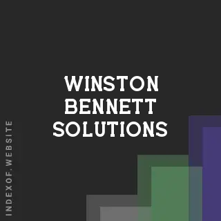 Winston Bennett Solutions | Indexof