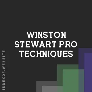 Winston Stewart Pro Techniques | Indexof