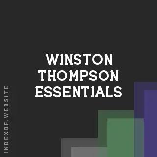 Winston Thompson Essentials | Indexof