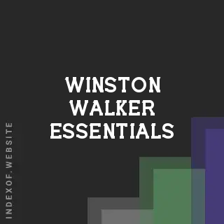 Winston Walker Essentials | Indexof