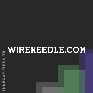 wireneedle.com by Riccardo Farioli site -  Indexof