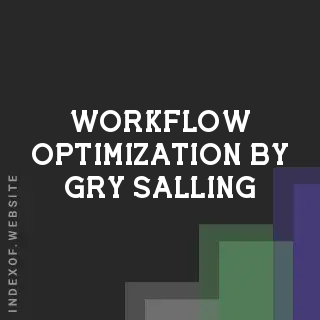 Workflow Optimization by Gry Salling | Indexof