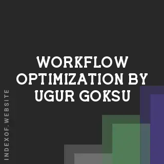 Workflow Optimization by Ugur Goksu | Indexof