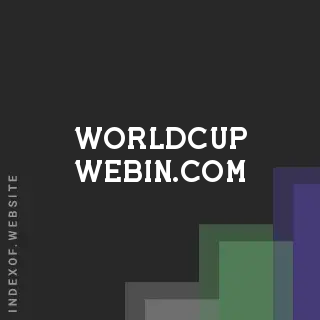 worldcup-webin.com by Shanae Vassell site -  Indexof