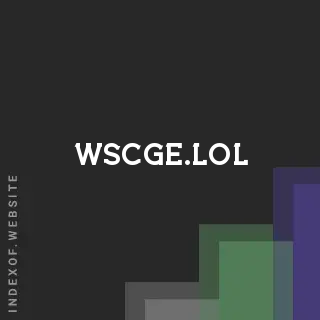wscge.lol by Bam Guinto site -  Indexof