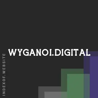 wyganoi.digital by Sofia Pellegrini site -  Indexof