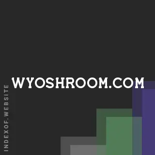 wyoshroom.com by Saiful Mustafa site -  Indexof