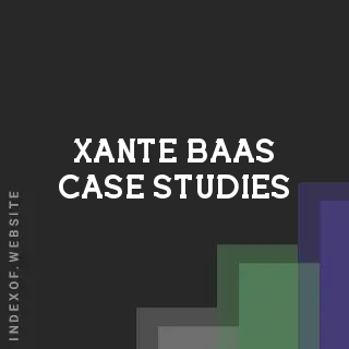 Xante Baas Case Studies | Indexof