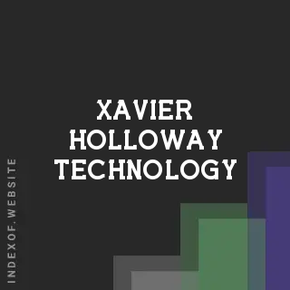 Xavier Holloway Technology | Indexof
