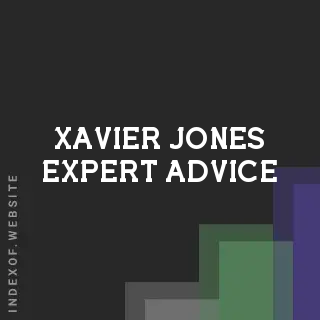 Xavier Jones Expert Advice | Indexof