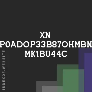 xn--2o2bp0adop33b87ohmbn8a.xn--mk1bu44c by Marco Valente site -  Indexof