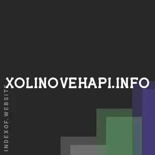 xolinovehapi.info by Liliya Lozovyi site -  Indexof