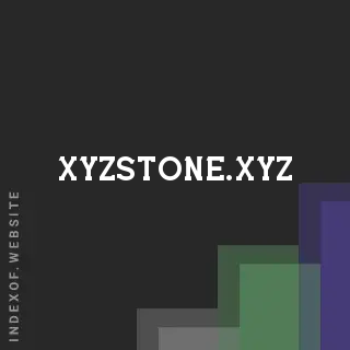 xyzstone.xyz by Andreas Savva site -  Indexof