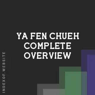 Ya-fen Chueh Complete Overview | Indexof