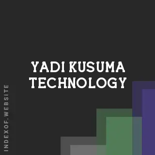 Yadi Kusuma Technology | Indexof