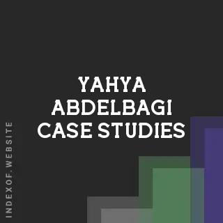 Yahya Abdelbagi Case Studies | Indexof
